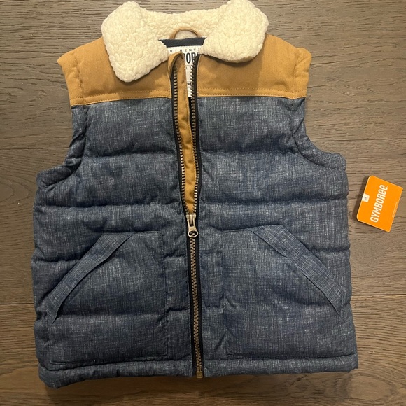 Gymboree boys fall vest Ret $115 NWT - Picture 1 of 3